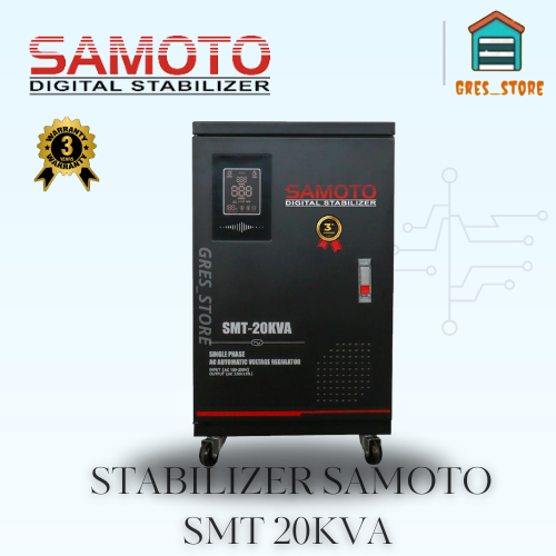 Jual SAMOTO Stabilizer 20000VA Stavolt Single Phase Stavolt SMT20000VA ...