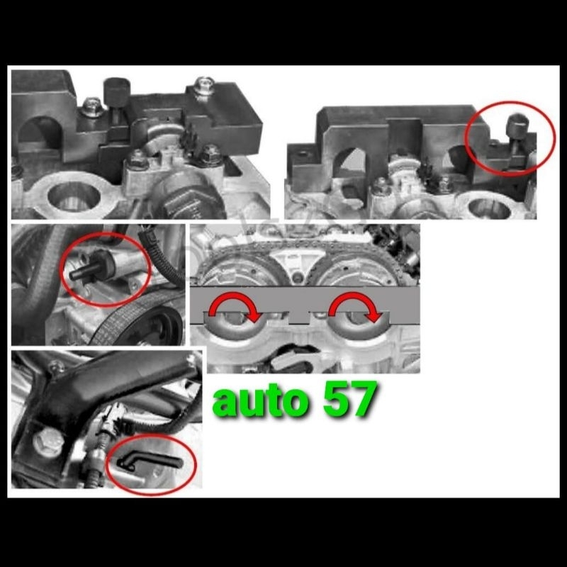 Jual timing tool sst timing locking BMW N40 N45 N45 T engine camshaft ...