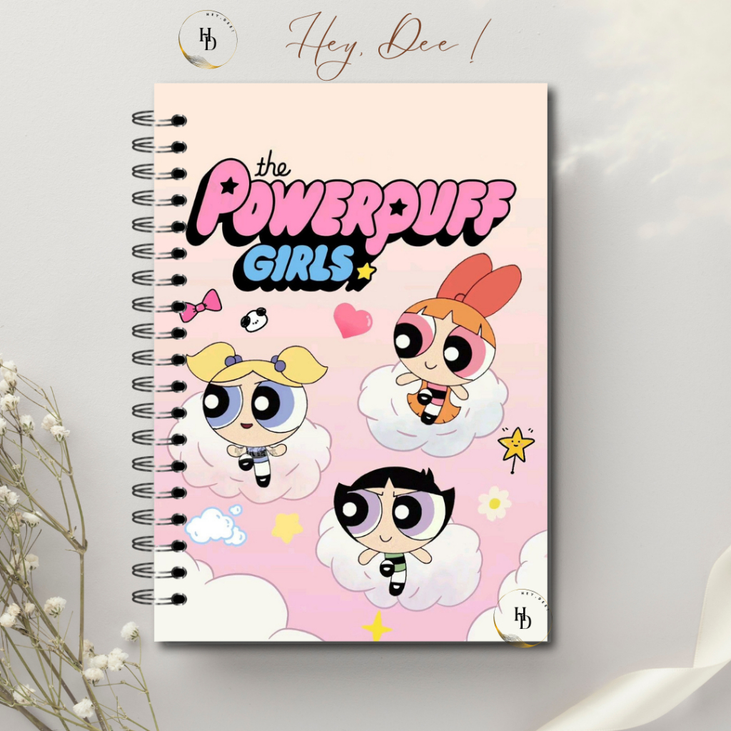 Jual HeyDee Notebook A5 Spiral POWERPUFF GIRLS SERIES | Shopee Indonesia