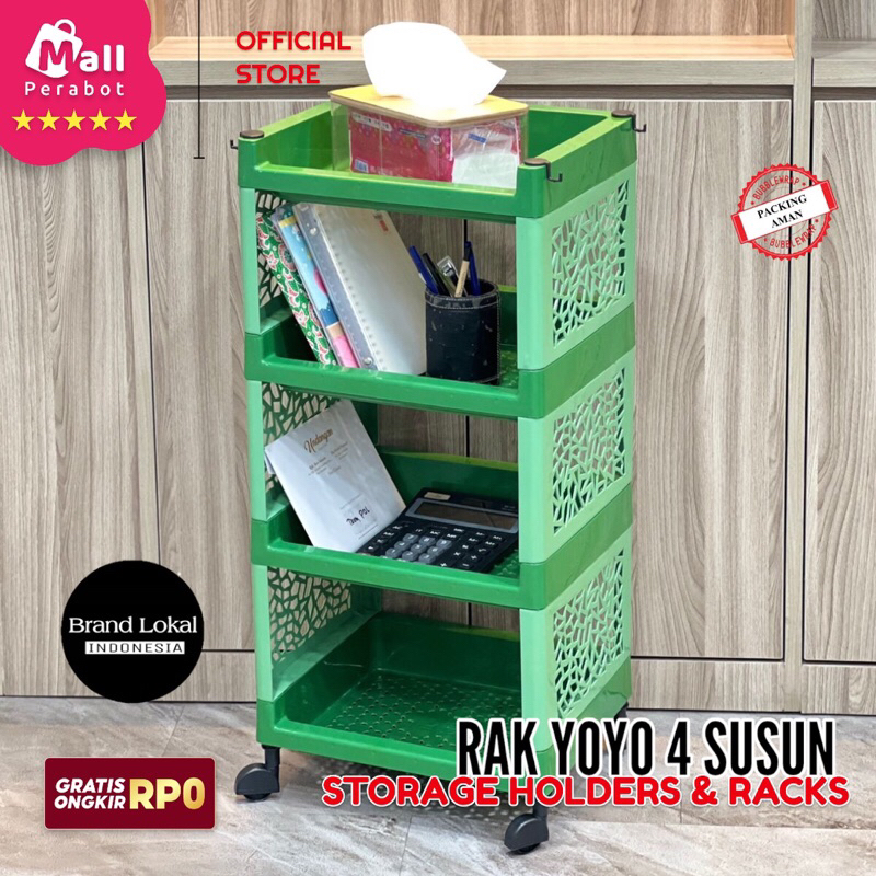 Jual Mall Perabot | Rak Apartemen YOYO plastik Serbaguna | Persegi ...