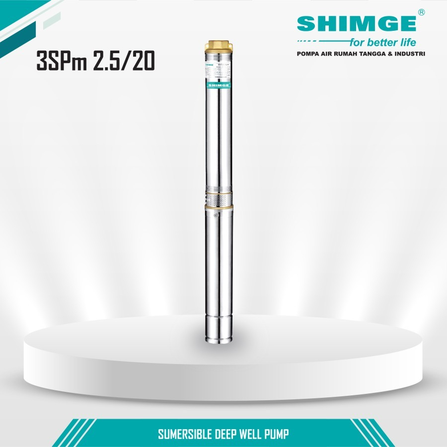 Jual (TERMURAH) SHIMGE 3SPM2.5/21 POMPA SATELIT 3