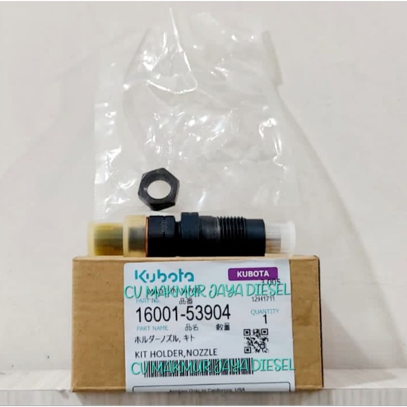Jual Fuel Injector/Holder Nozzle Z482 16001-53904 Kubota | Shopee Indonesia