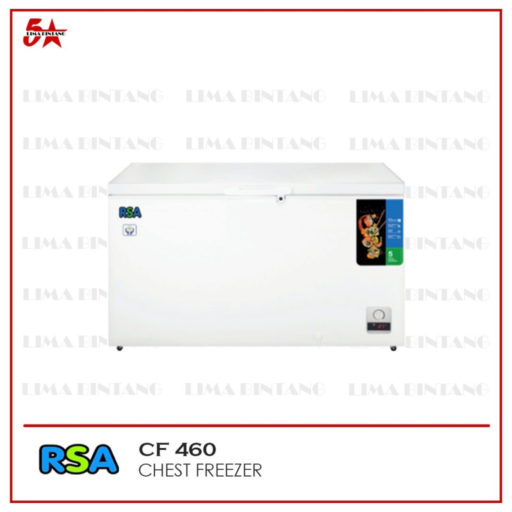 Jual CHEST FREEZER 460 L RSA CF-460 CF460 CF 460 FREEZER BOX | Shopee ...