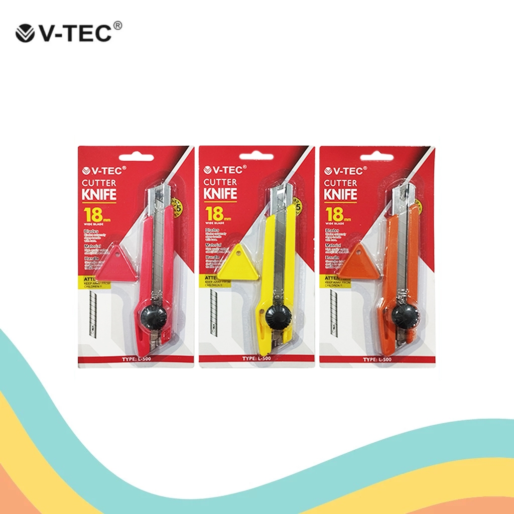Jual CUTTER V-TEC L-500 (1 PCS) | Shopee Indonesia