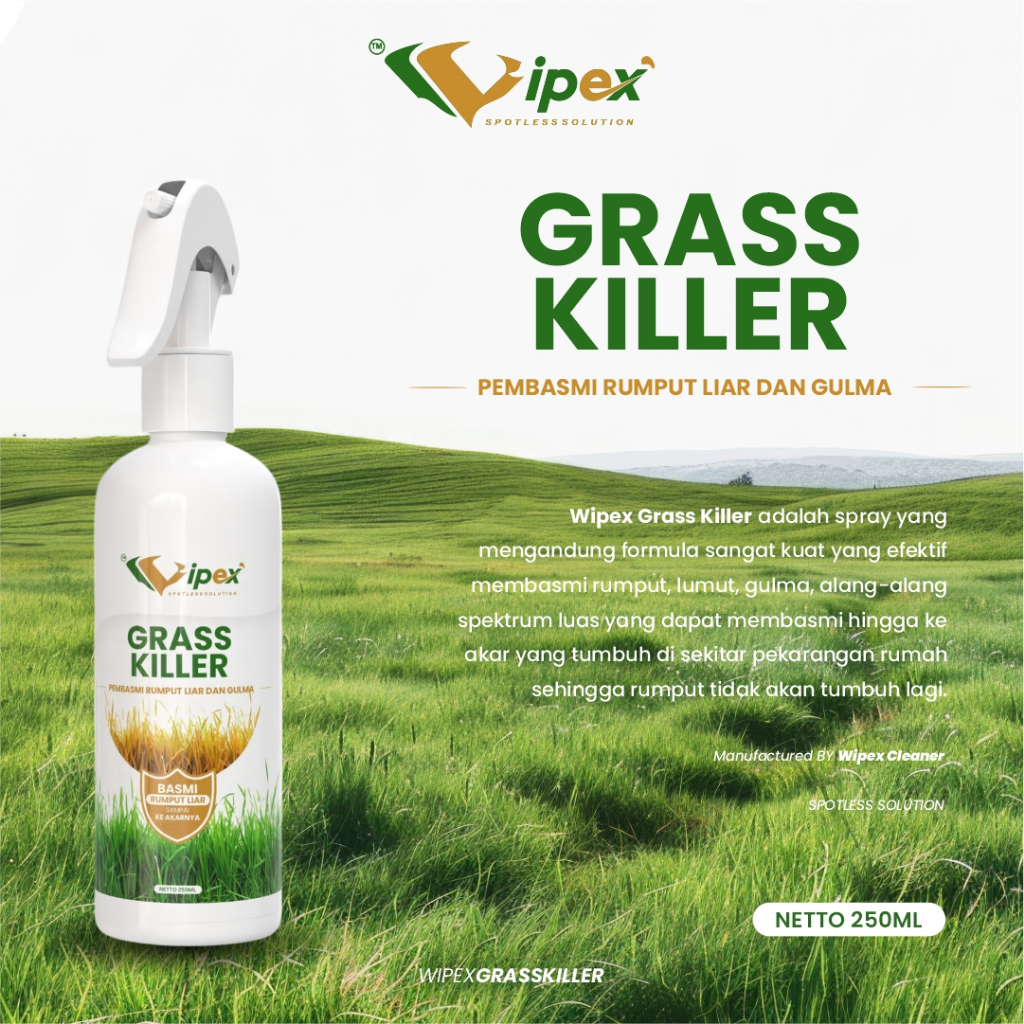 Jual WIPEX CAIRAN PEMBASMI RUMPUT LIAR GULMA / GRASS KILLER RACUN ...