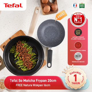 Jual Free Wokpan Cm Tefal Wajan Anti Lengket Penggorengan Pan So Matcha Frypan Cm