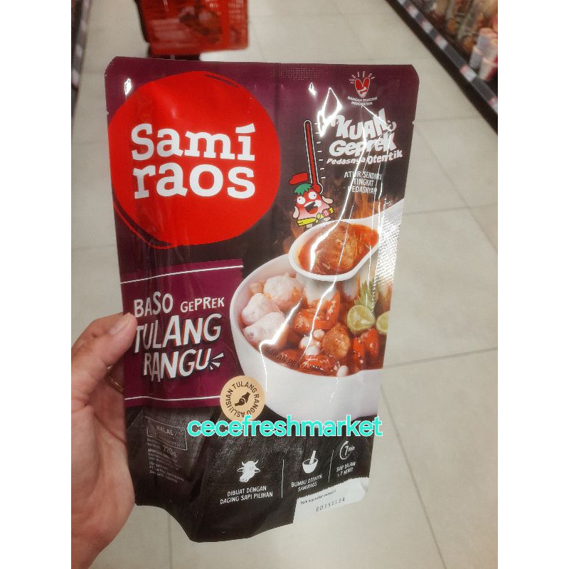 Jual Jual Samiraos Baso Aci Geprek Dan Baso Geprek Tulang Rangu Instant Shopee Indonesia