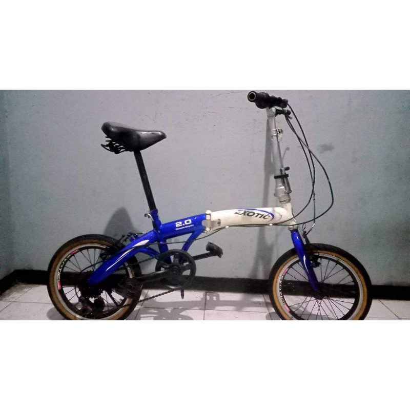 Jual SEPEDA LIPAT UKURAN 16 INCHI SECOND/SEPEDA LIPAT BEKAS | Shopee ...