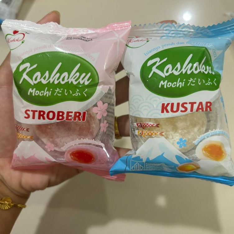 Jual 2 dus mochi koshoku lebih hemat - kue mochi varian rasa lengkap ...