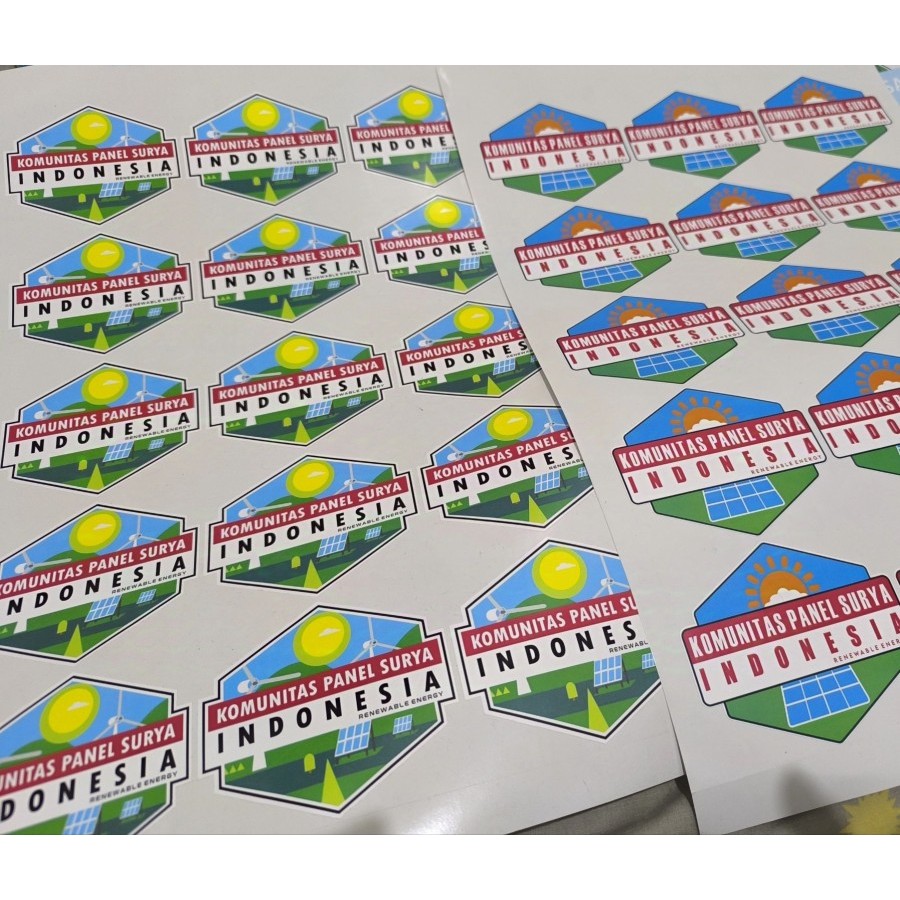 Jual Stiker REI Komunitas Panel Surya Renewable Energy Indonesia ...