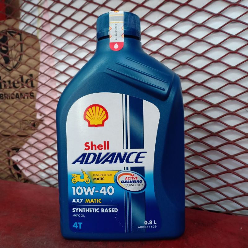 Jual Shell Advance 4T AX7 Matic 10W-40 0,8L | Shopee Indonesia