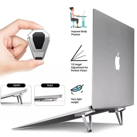 Stand Laptop Metal Foldable Anti Slip H5 Notebook Laptops Mount Holder Alumunium