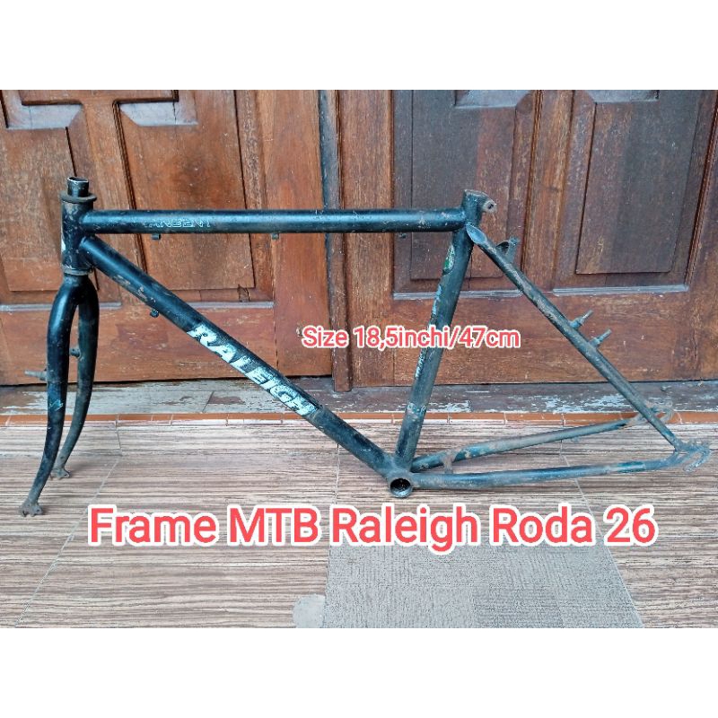 Jual Frame Sepeda MTB Raleigh Tangent Roda 26 | Shopee Indonesia