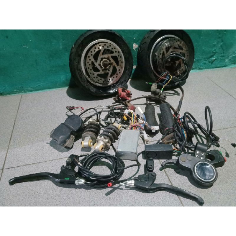 Jual bldc roda dinamo scooter 10 inch 48 volt | Shopee Indonesia