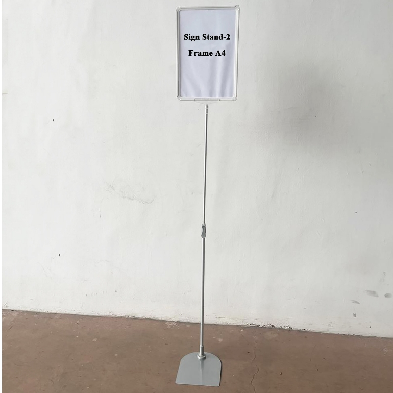 Jual SS-2 Standing Frame Telescopic -Stand Frame Portable Frame Display ...