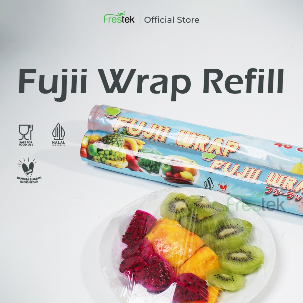 Jual FUJII WRAP Plastik Wrapping / Cling Wrap Refill 25m Food Grade ...