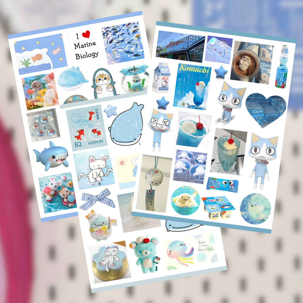 Jual DECO STICKER SHEET / CUTE RANDOM DECO STICKER FOR JOURNALING ...