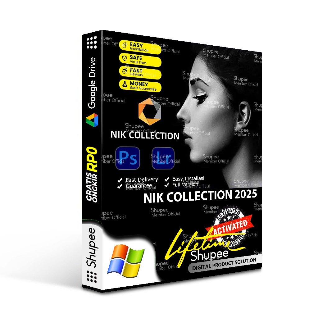 Jual Nik Collection 2025 Koleksi plugin Photoshop dan Lightroom ...