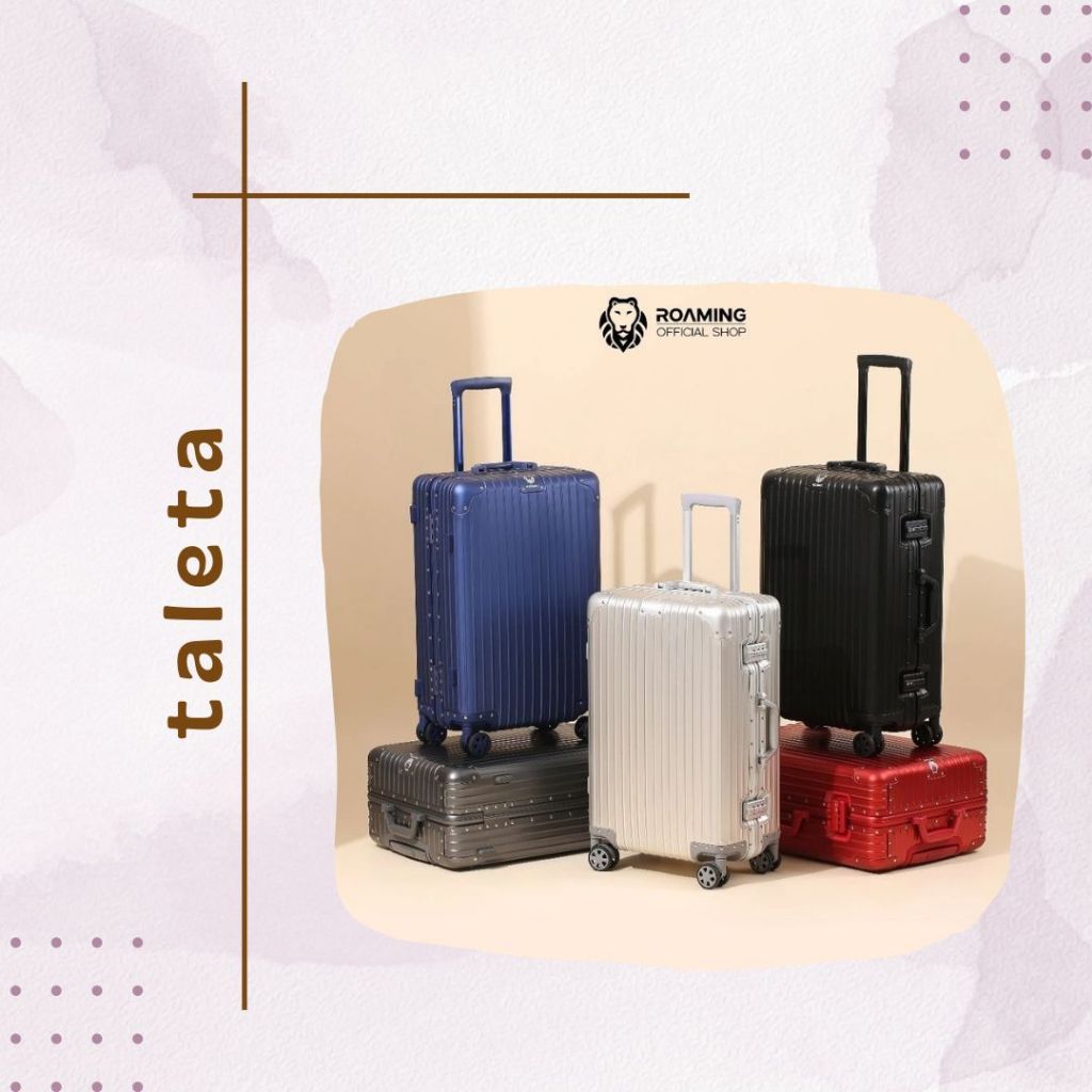 Jual Taleta Koper Full Aluminium Roaming Size Kabin Bagasi
