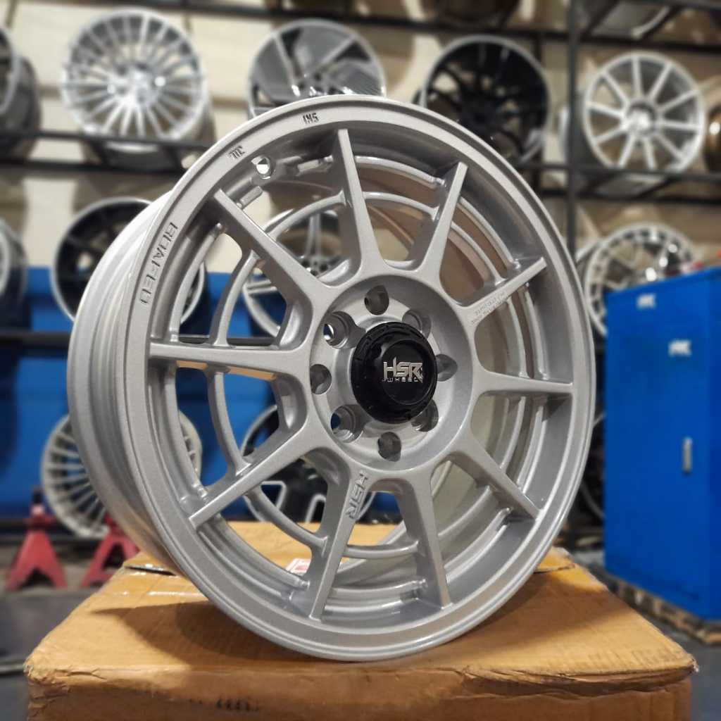 Jual VELG HSR BOAFEO R15 HOLE 4X100-114,3 HSR WHEEL LEBAR 65 VELG MOBIL ...