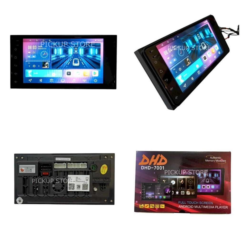 Jual Head Unit ANDROID 7 inch DHD 7001 T PLUG N PLAY UNTUK TOYOTA ...
