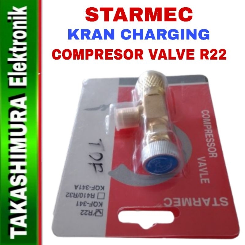 Jual kran charging compresor valve R22 STRAMEC | Shopee Indonesia