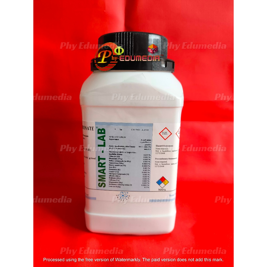 Jual Sodium Hydrogen Carbonate / Natrium Bikarbonat / NaHCO3 Smartlab ...