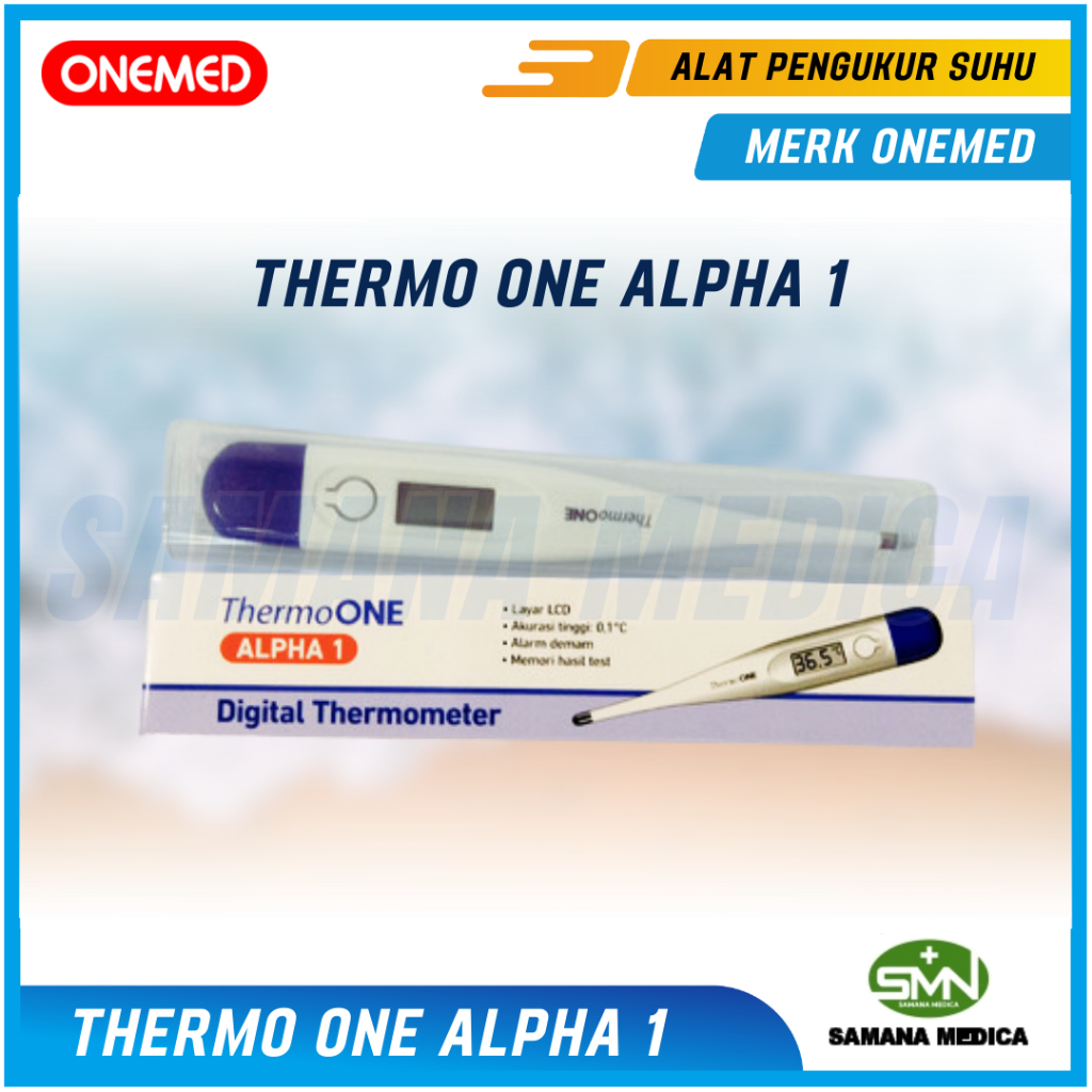 Jual Termometer thermometer Digital Alat Ukur Suhu Tubuh ONEMED ...