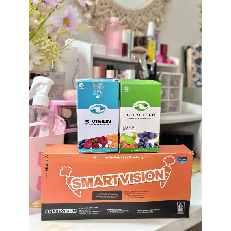 Jual SMART VISION Suplemen Mata Minus, Plus, & Silinder Terbaik - ( 1 ...