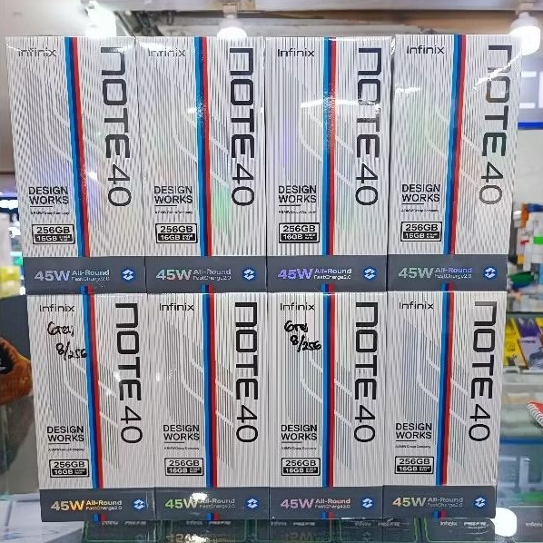 Jual INFINIX NOTE 40 NFC RAM 8GB/256GB GARANSI RESMI | Shopee Indonesia