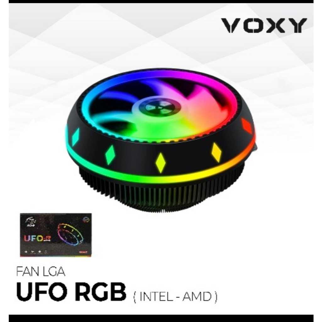 Jual cool strom UFO RGB Fan PROCESSOR PC Intel / kipas PROCESOR AMD ...
