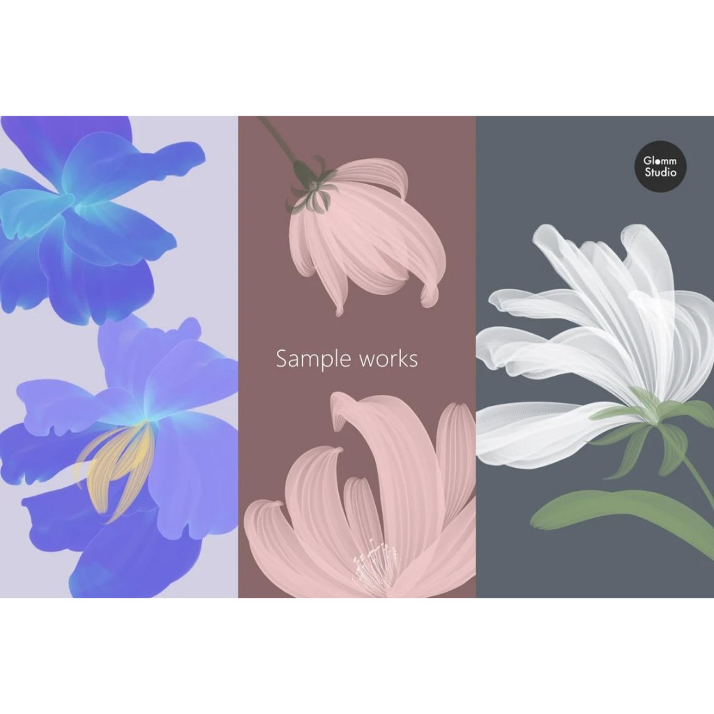 Jual Procreate Brush - Glomm Flowers Brushset | Shopee Indonesia