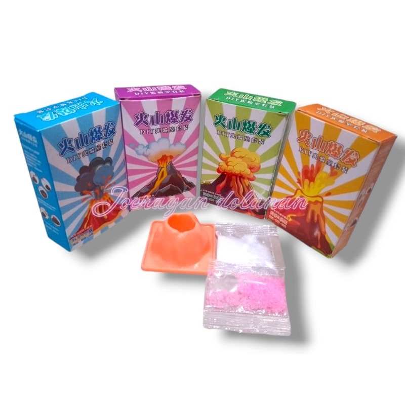 Jual 6pc Mainan larva merapi, mainan larva gunung | Shopee Indonesia