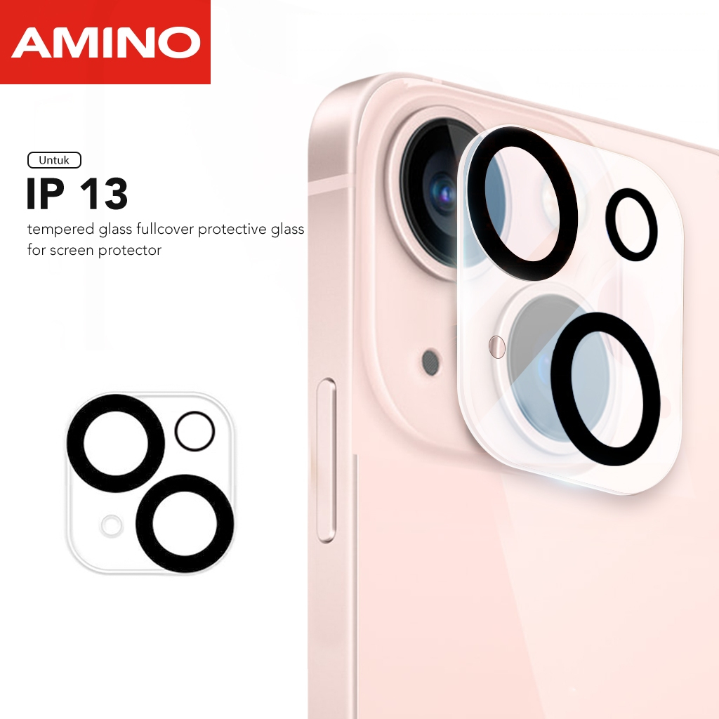 Jual AMINO Tempered Glass Kamera Screen Protector Untuk Iphone 13 6.1 ...