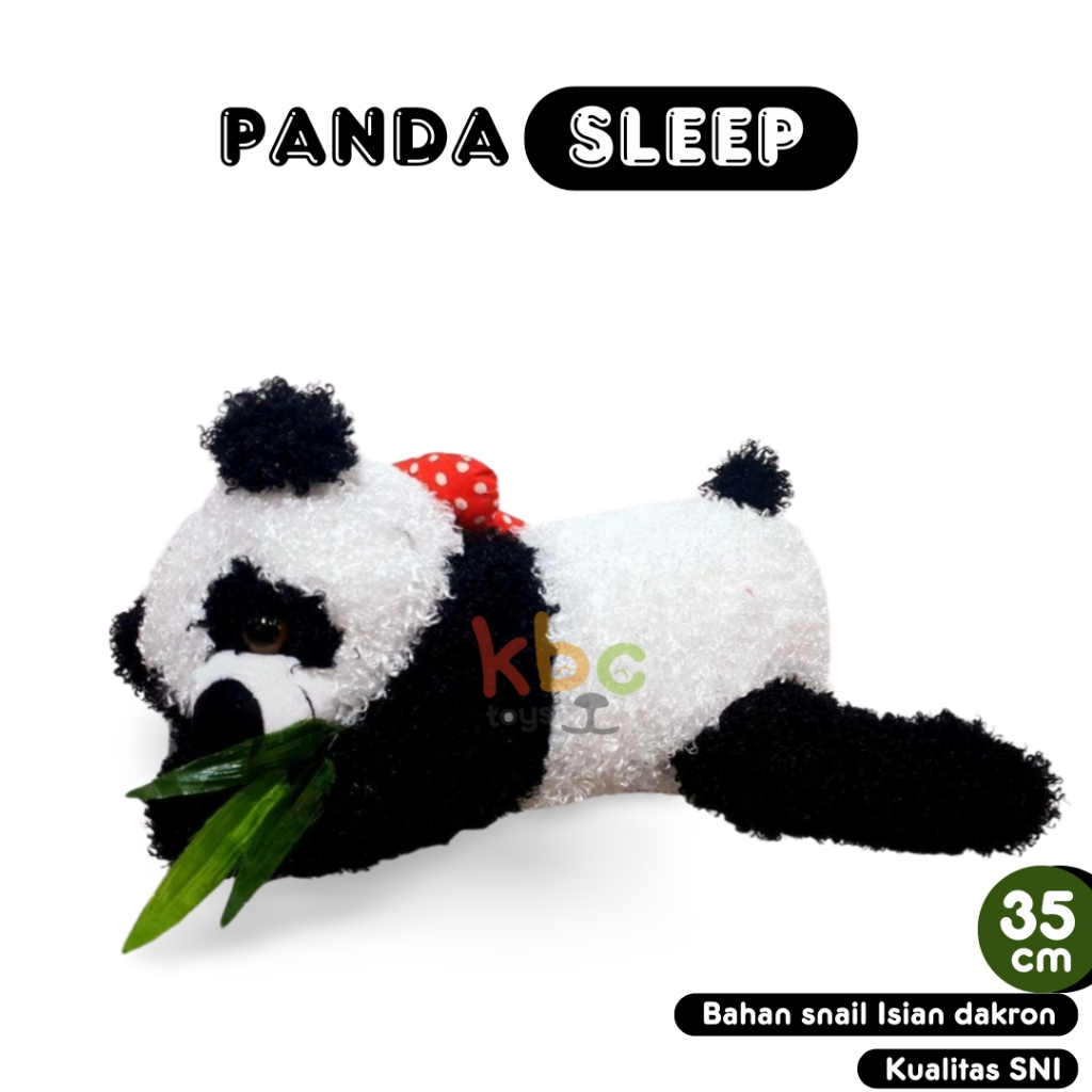 Jual Boneka Panda Daun Sleep Kriting Uk 30 CM/Boneka Panda/Bagus Untuk ...