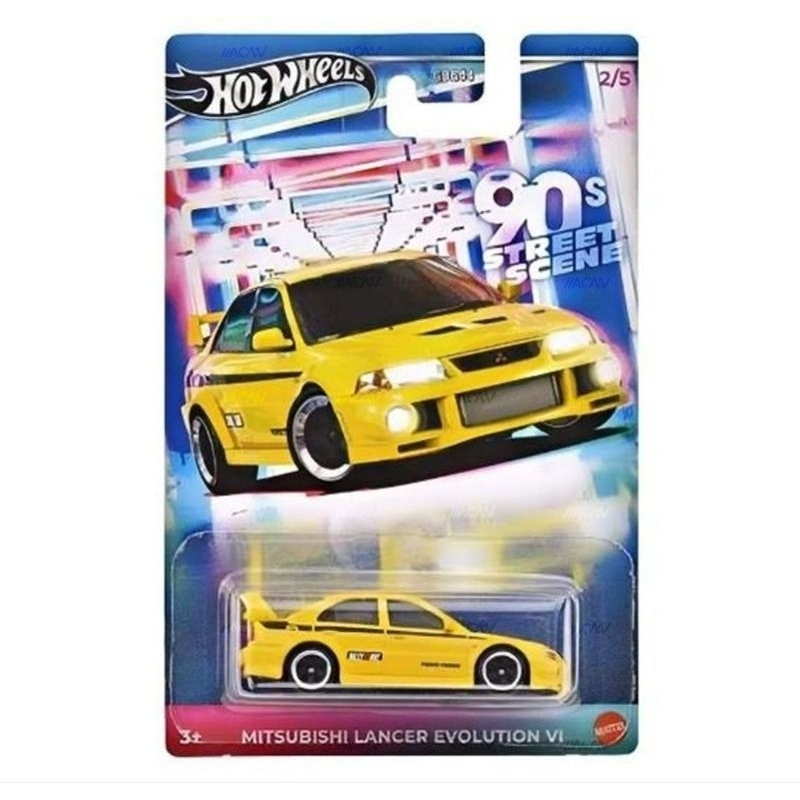 Jual Hot Wheels Mitsubishi Lancer Evolution VI 2025 90s Street Scene ...