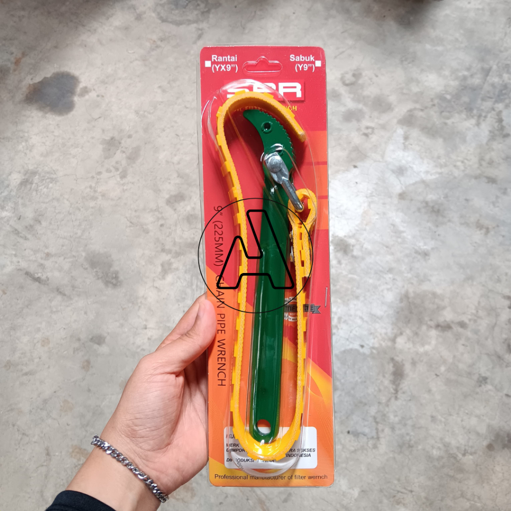 Jual kunci filter oli sabuk / rantai 9in - kunci / pembuka filter oli ...
