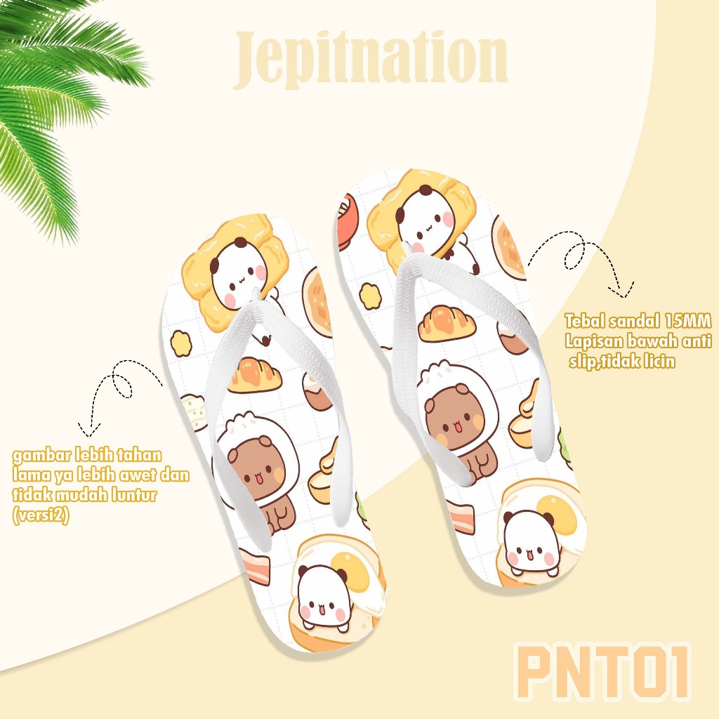 Jual Sandal Jepit V Pentol Bubu Pnt Jepitnation Sendal Jepit Laki