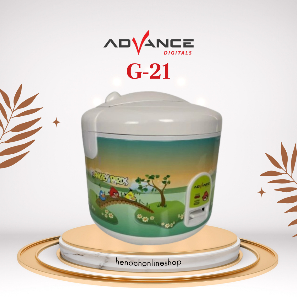 Jual Magic Com Advance G-21 1,8 L / Rice Cooker Advance G21 | Shopee ...