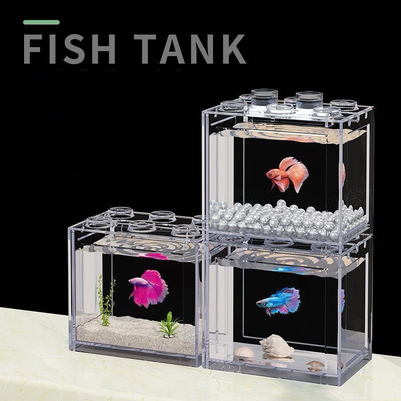 Jual Aquarium Mini Untuk Ikan Cupang Ikan Hias Kecil Aquarium Akrilik 