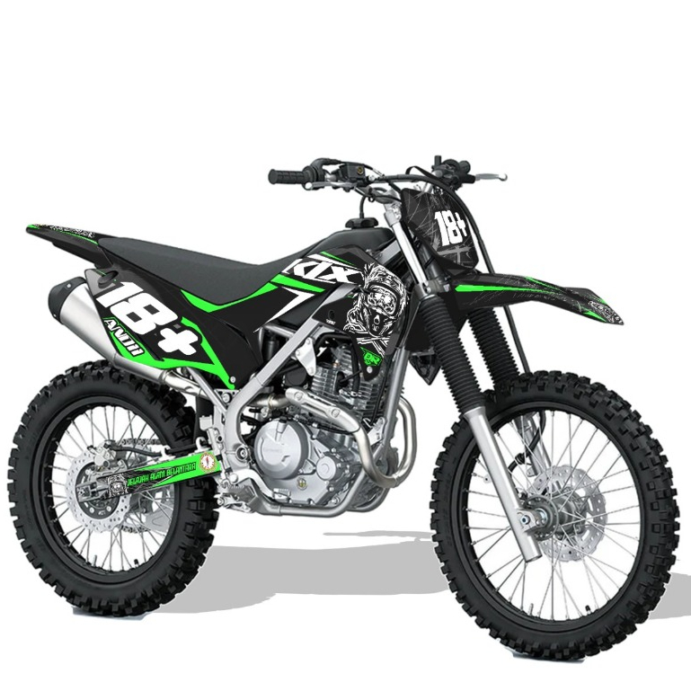 Jual Decal klx 230 fullbody bisa ganti warna bebas design stiker