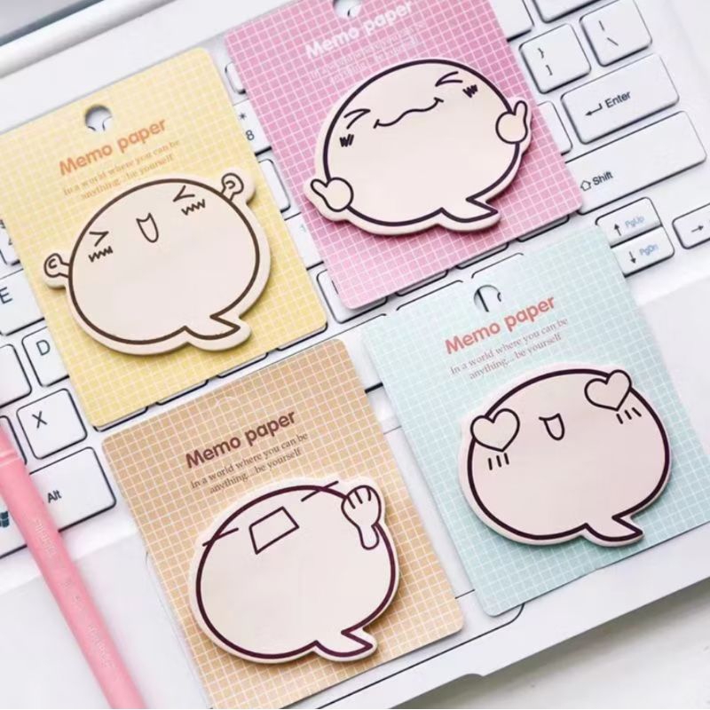 Jual PC - STICKY NOTES EMOTICON | RANDOM | 30 Lembar | Catatan Tempel ...
