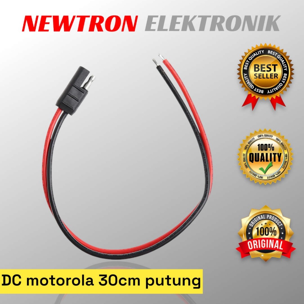 Jual Kabel DC Rig Motorola GM338 GM3188 GM3688 GM300 DC Power Xir M3688 ...