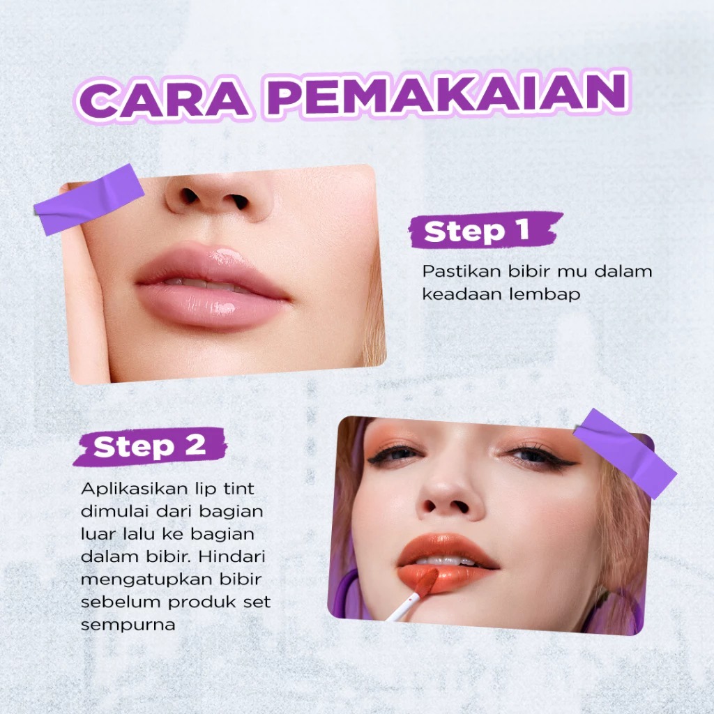 Jual [NEW LAUNCH] DAZZLE ME Ink-Gloss Lip Tint Watery Ink Gel Lip Tint ...