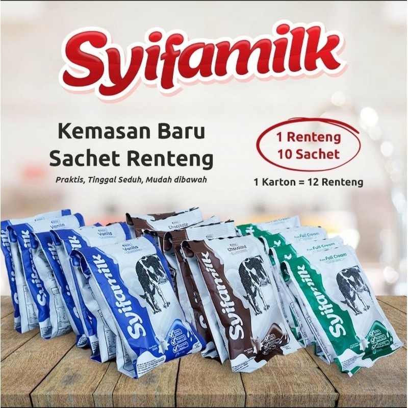 Jual Syifamilk Kemasan Baru Sachet Renteng | Shopee Indonesia