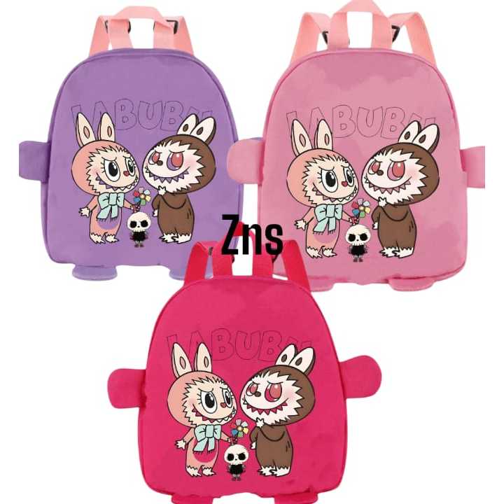 Jual Tas Labubu anak TK / Tas Rasel anak terbaru / Tas sekolah Motif ...