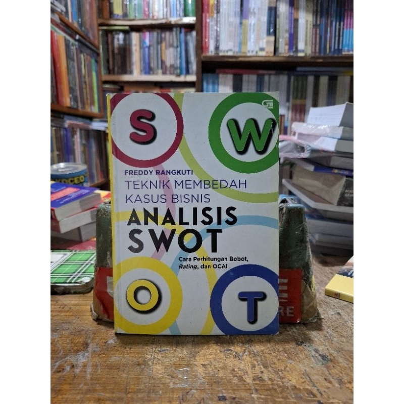 Jual Analisis SWOT Teknik Membedah Kasus Bisnis - Freddy Rangkuti ...