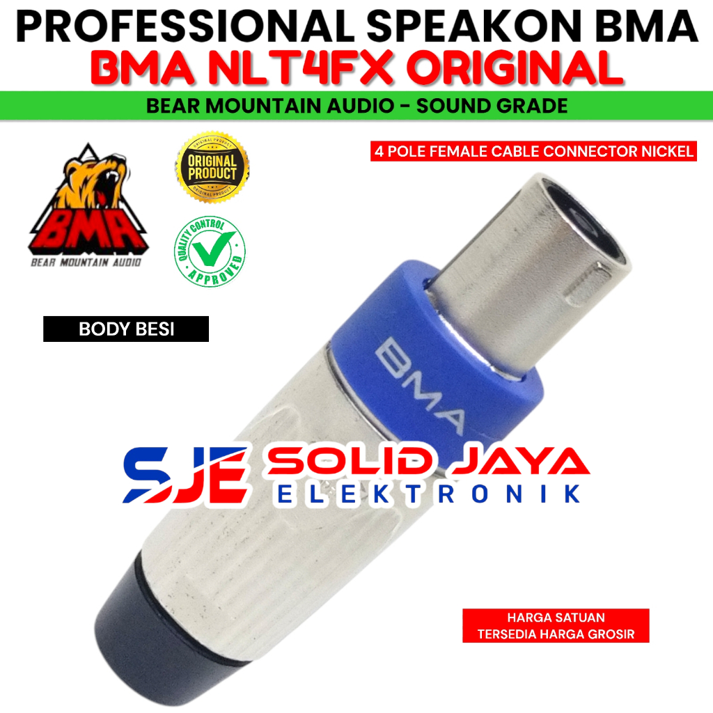 Jual JACK SPIKON BMA NLT4FX NICKEL BESI METAL BMA ASLI NLT4 FX JAK JEK ...