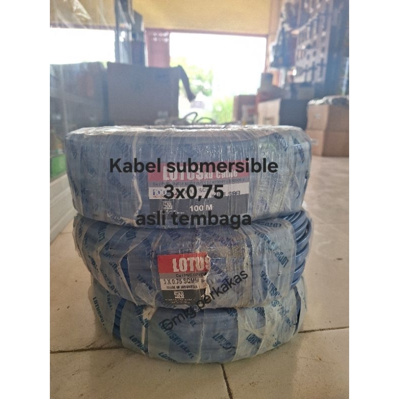 Jual Kabel submersible 3x0,75 | Shopee Indonesia