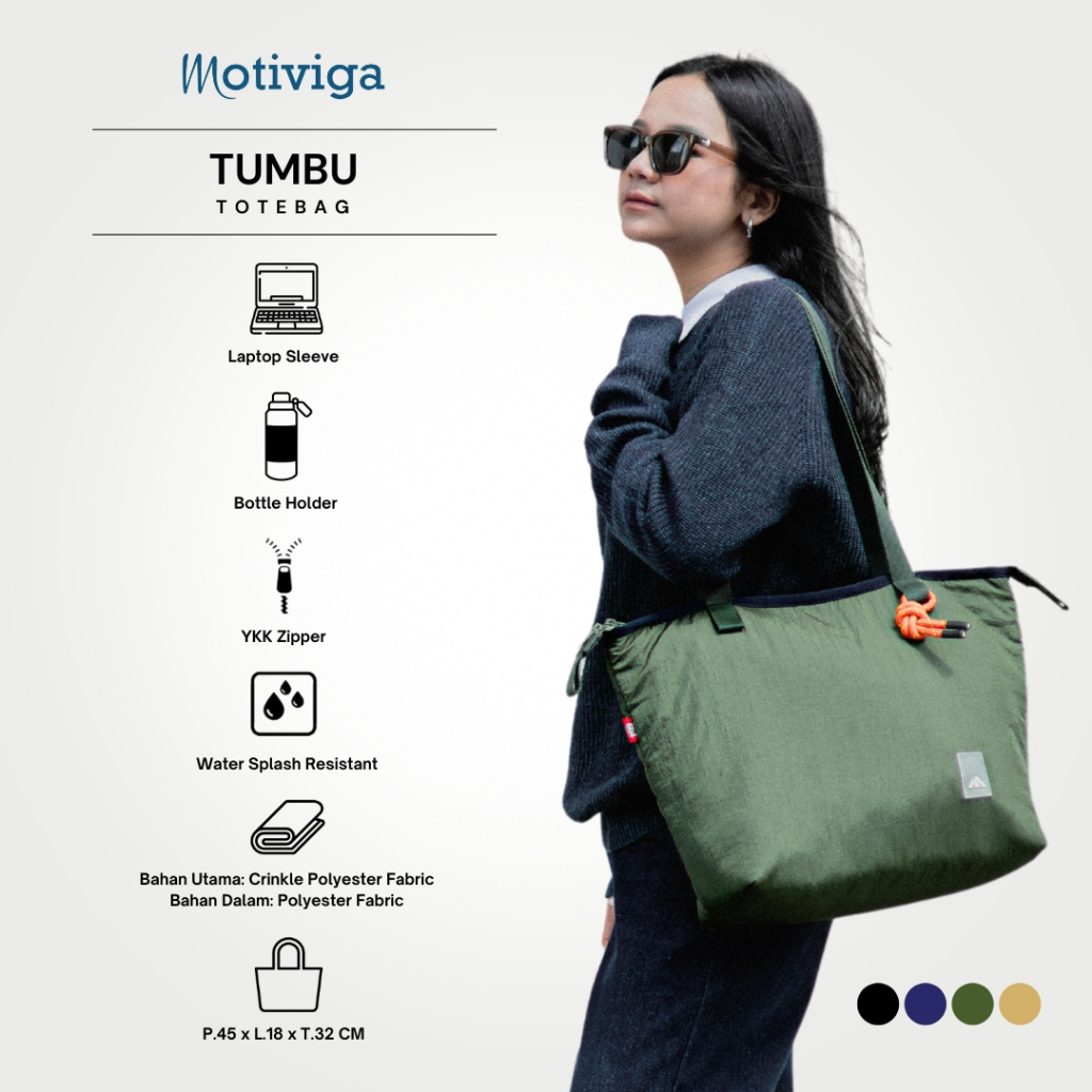 Jual Motiviga Tas Jinjing Tumbu Totebag Coloradd | Shopee Indonesia